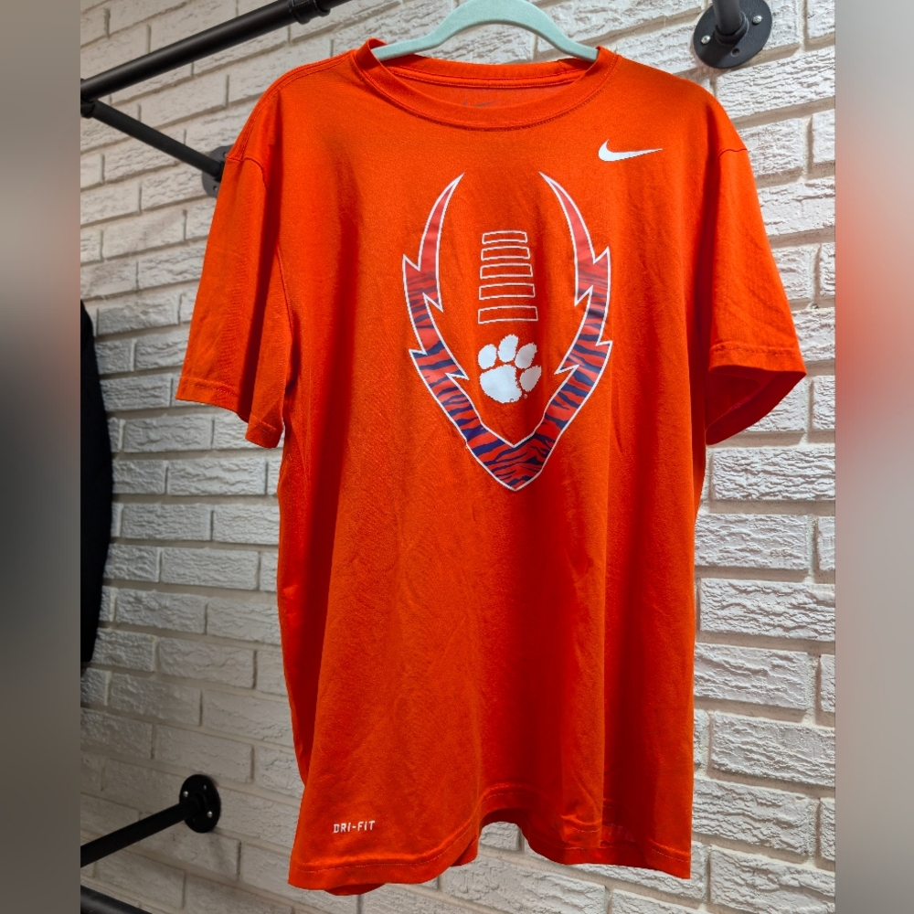 Men's Nike Orange Clemson Dri-Fit T-Shirt